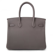Hermes Birkin 30 Etain Togo PHW