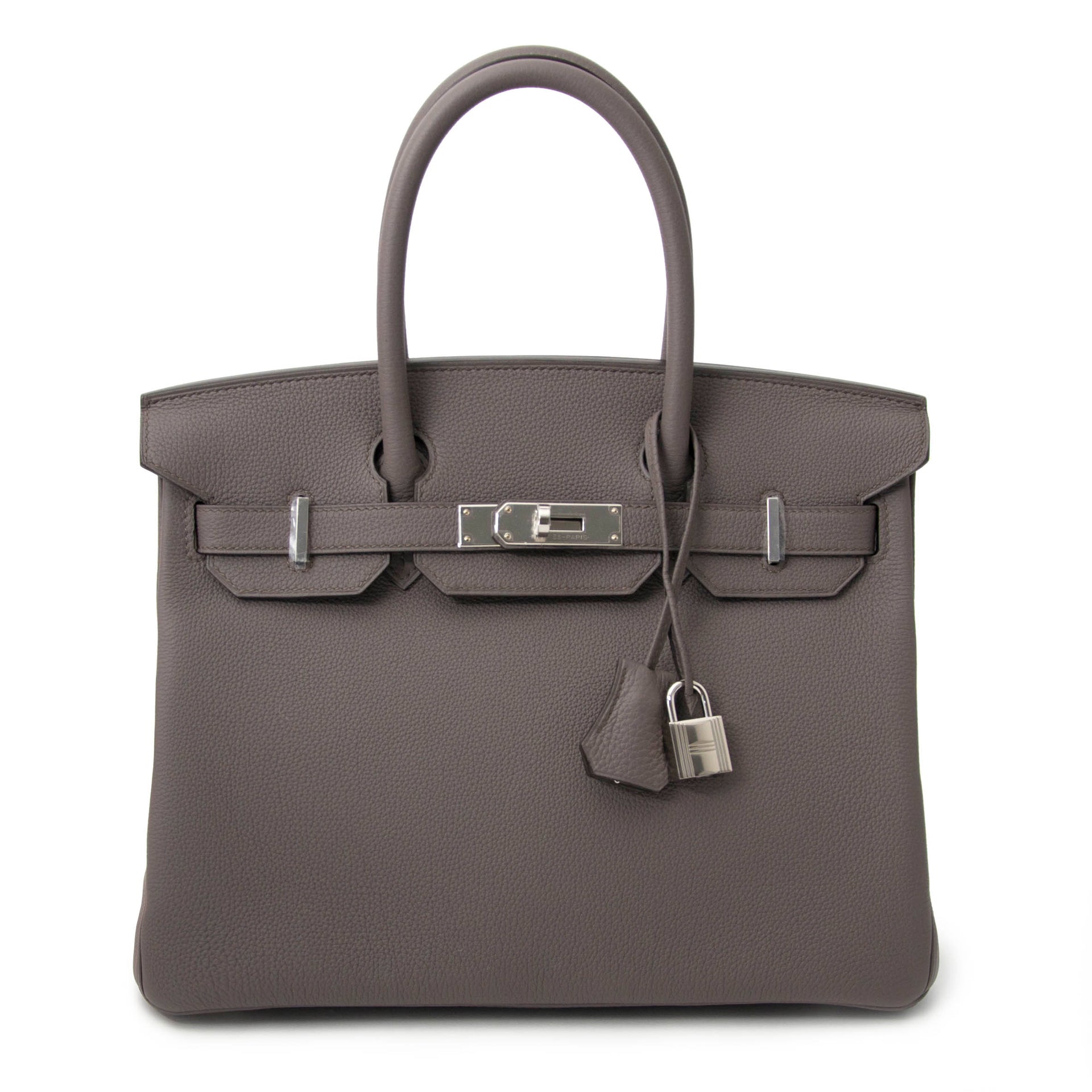 Buy your brand new Hermes Etain Togo Birkin online at Labellov in Antwerp