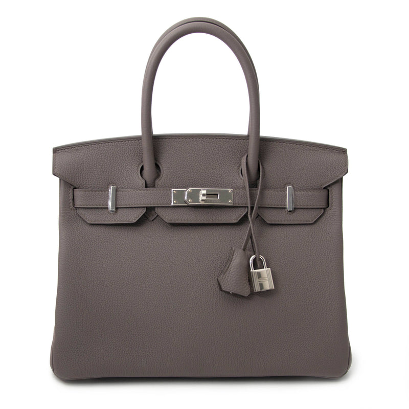Buy your brand new Hermes Etain Togo Birkin online at Labellov in Antwerp
