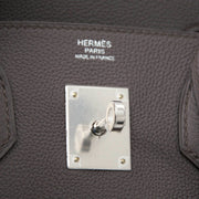Bent u op zoek naar een authentieke Hermes Birkin 30 Etain Togo PHW?
