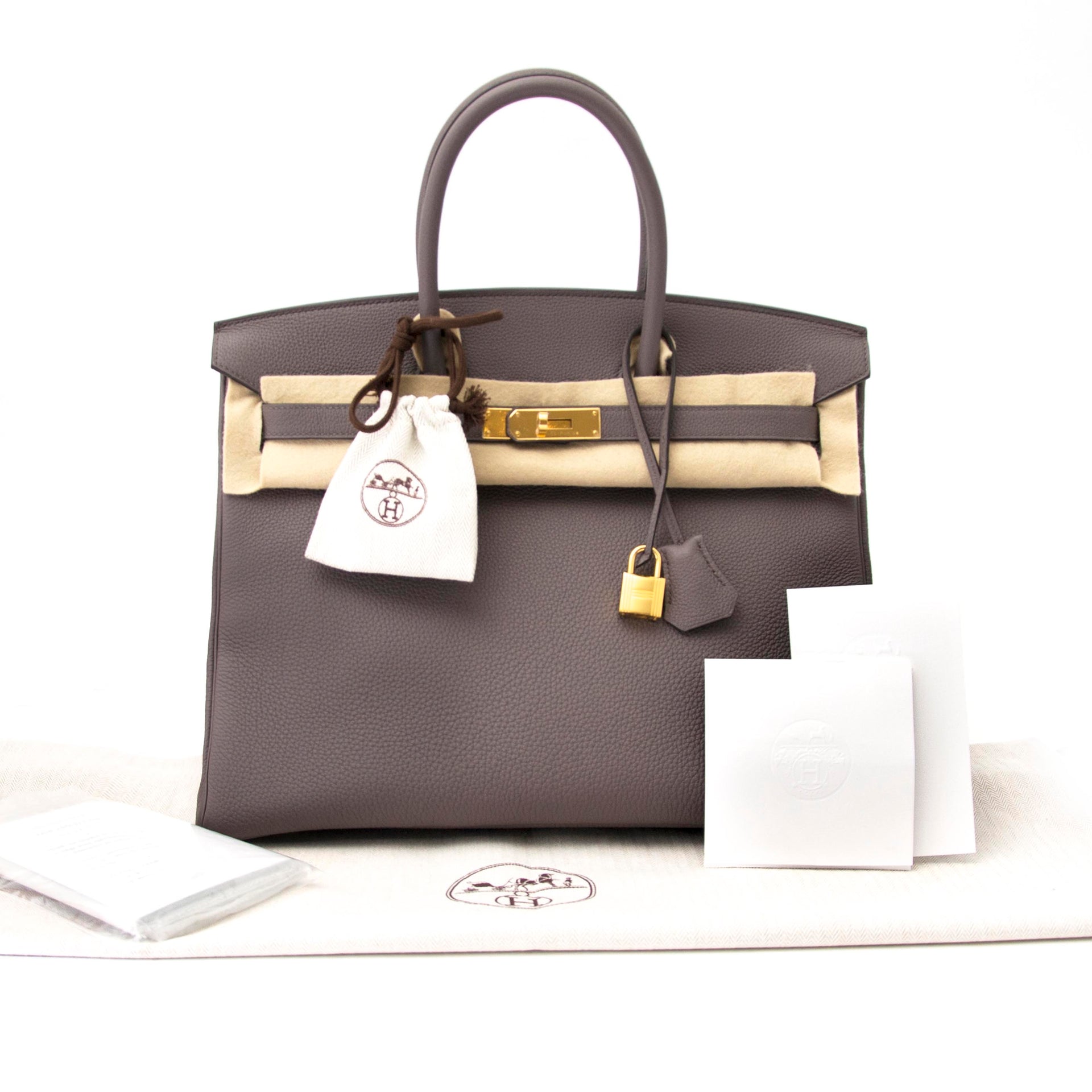 acheter en ligne chez labellov.com hermes birkin 35 togo etain ghw
