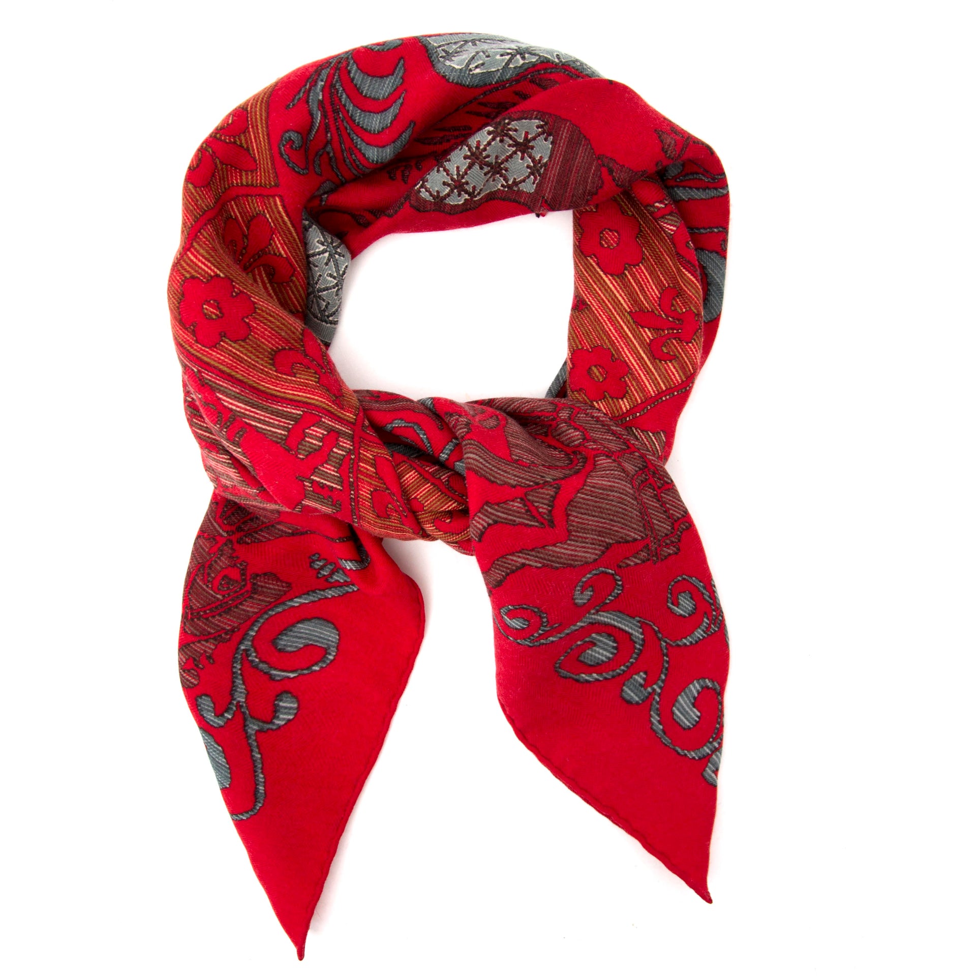 Authentic secondhand scarf Hermes