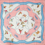 Authentic secondhand Hermes scarf birds