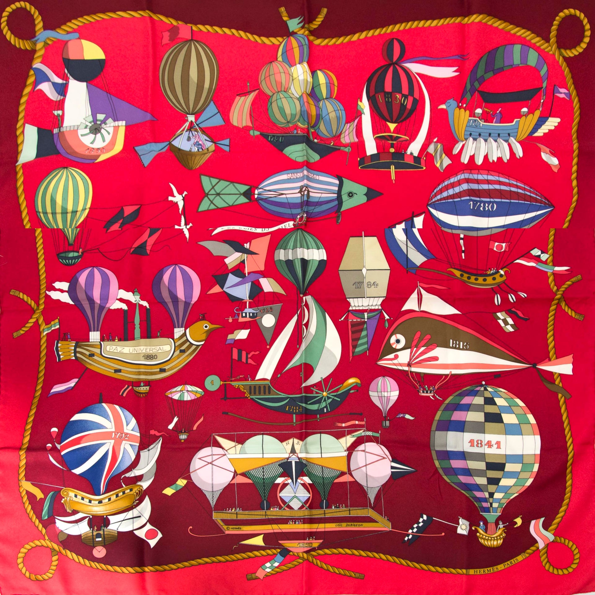Authentic secondhand scarf Hermes