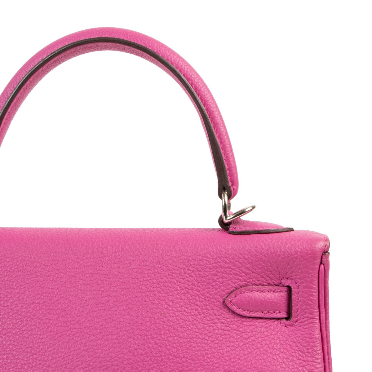 Buy a 100% authentic second hand Hermès Magnolia Togo Kelly 25 Retourne in pristine condition at Labellov
