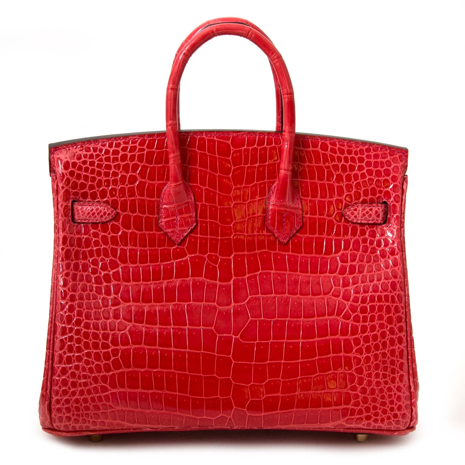 looking for a Hermès Birkin 25 Crocodile Porosus Bougainvillier GHW? Get it right now at labellov.com without a waitinglist