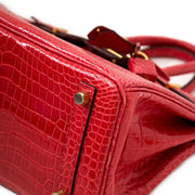 Hermès Birkin 25 Crocodile Porosus Bougainvillier GHW nu online bij labellov.com zonder wachtlijst, neem hem vandaag nog mee naar huis
