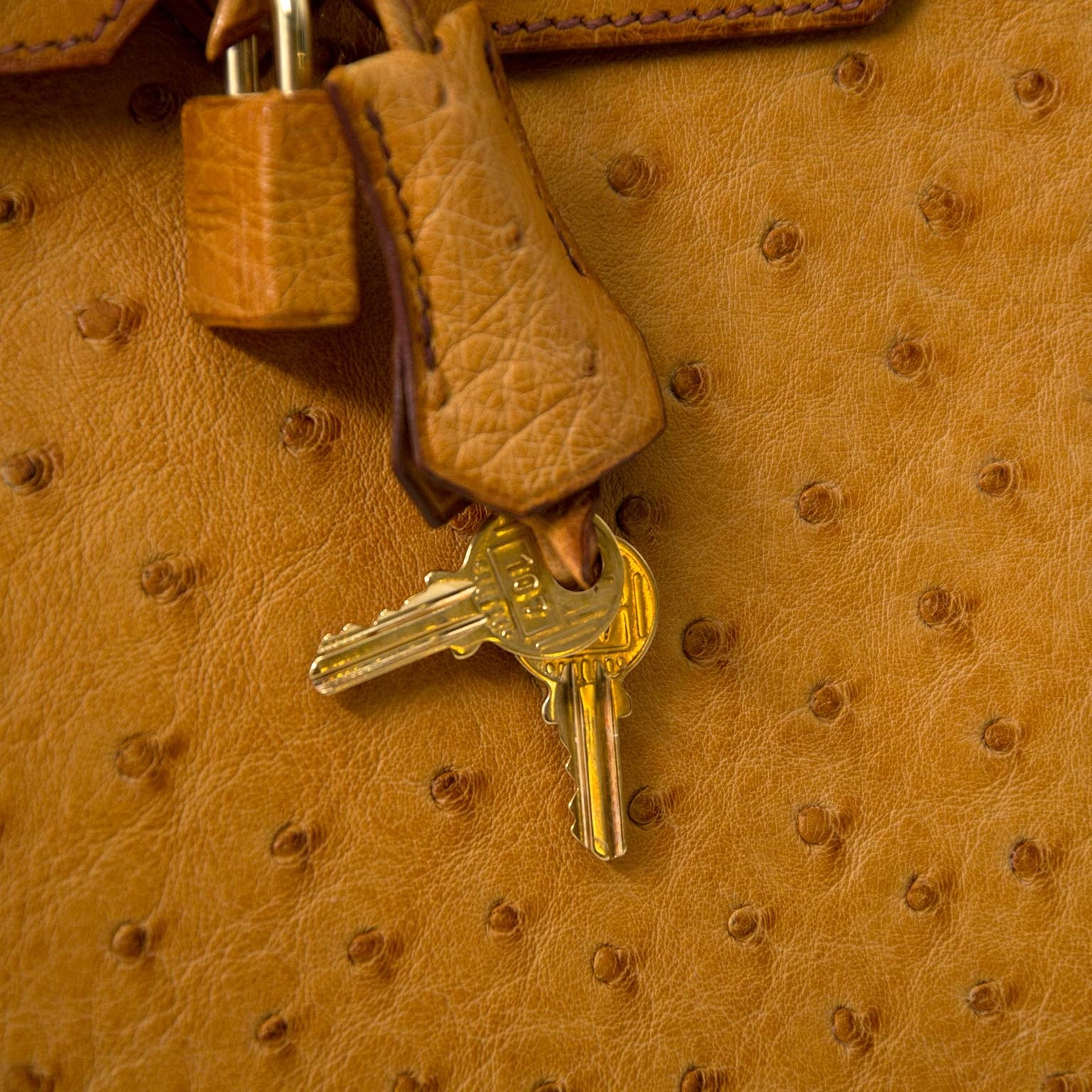 Hermès Birkin 30 Cognac Ostrich GHW