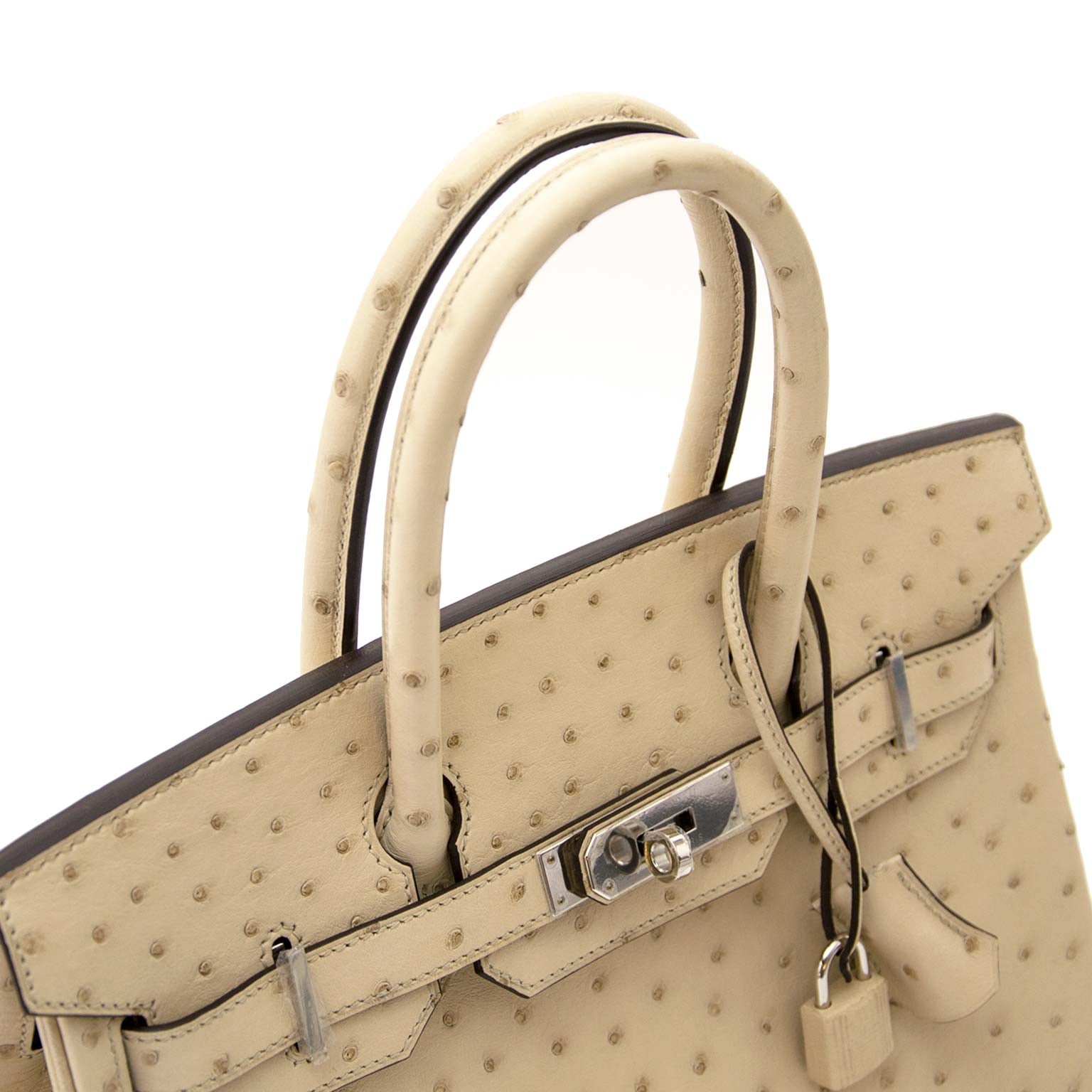 Hermès Birkin 30 Parchemin Ostrich PHW