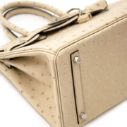 Hermes Birkin 30cm Parchemin Ostrich GHW at labellov.com safe and secure shopping