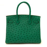 looking for a Hermès Birkin 30cm vert vertigo ostrich GHW? find it now at labellov.com