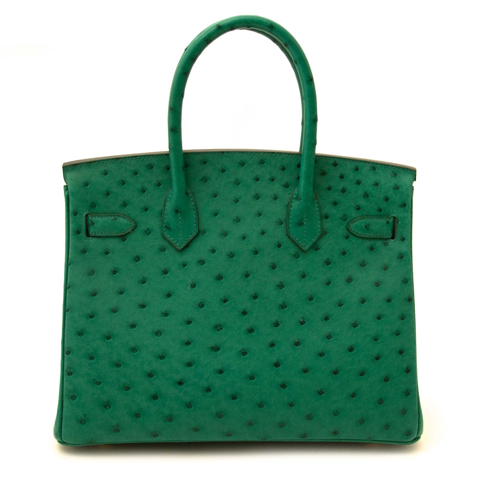 looking for a Hermès Birkin 30cm vert vertigo ostrich GHW? find it now at labellov.com