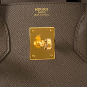 skip the waitinglist and get your Hermès Birkin 30 Epsom Gris Etain GHW right now!