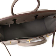 shop safe and secure at labellov.com Hermès Birkin 30 Epsom Gris Etain GHW