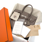 acheter en ligne chez labellov.com Hermès Birkin 30 Togo Gris Asphalte phw