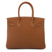 *Never Used* Hermès Birkin 30 Togo Gold GHW koop veilig online tegen de beste prijs