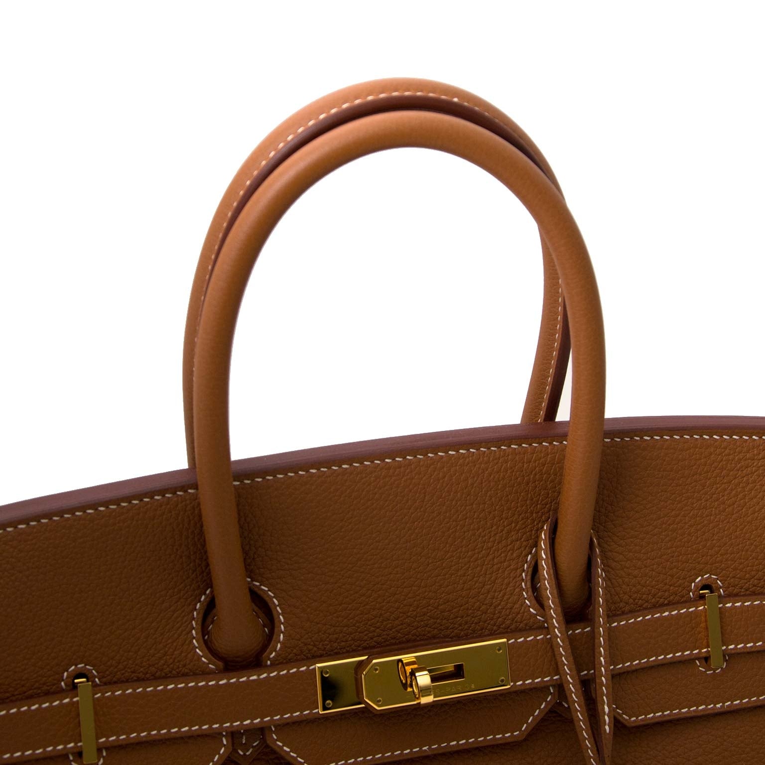*As New* Hermes Birkin 35 Togo Gold GHW