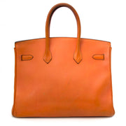 shop safe online Hermes Swift Birkin 35 Orange Hermes PHW