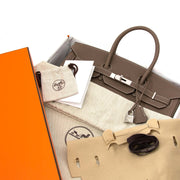 Hermès Birkin 35 Etoupe Togo PHW kopen en verkopen aan de beste prijs