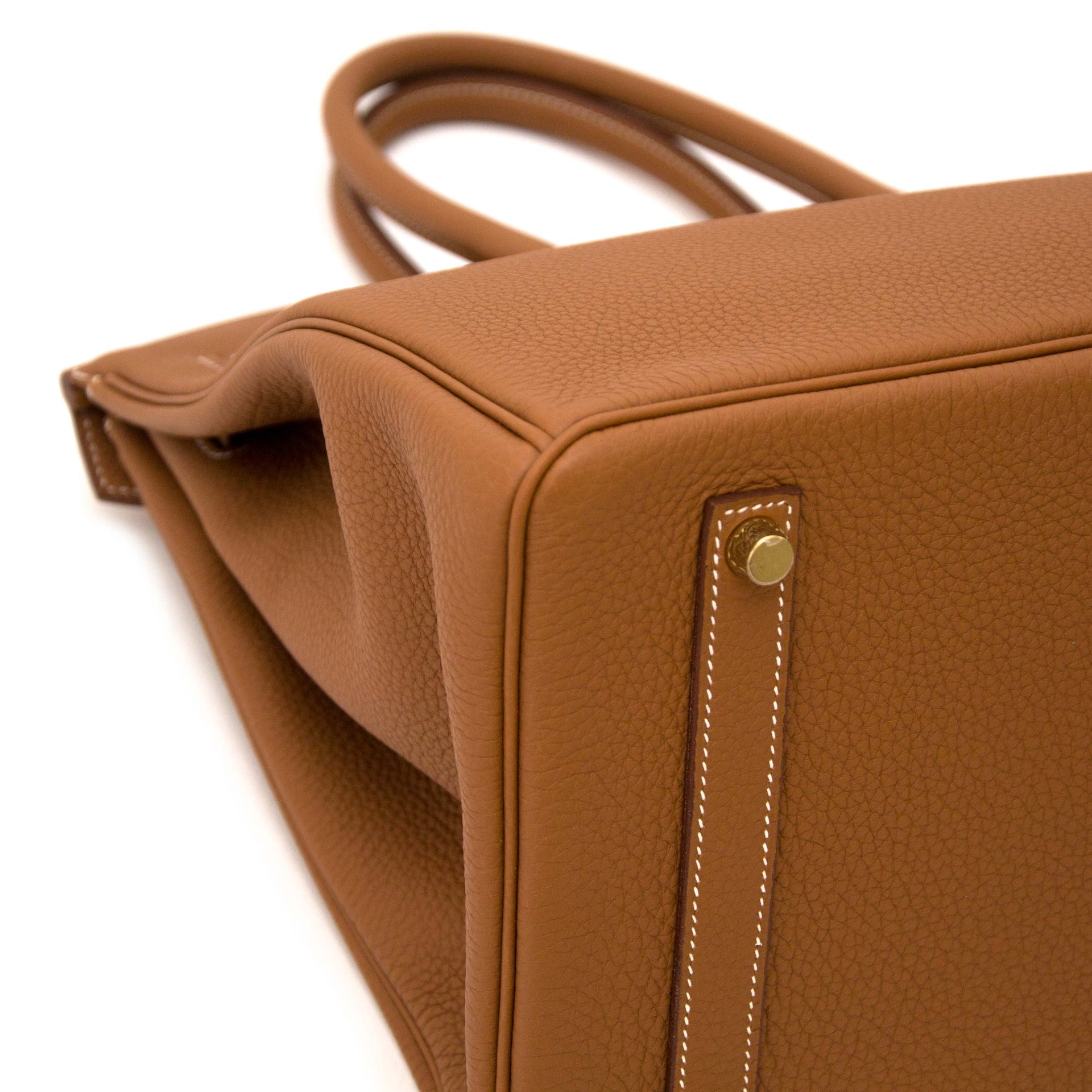 acheter en ligne chez labellov.com Hermès Birkin 35 Togo Gold GHW sans liste d'attends
