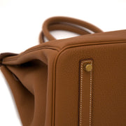 Hermès Birkin 35 Togo Gold GHW nu online te verkrijgen bij labellov.com 100% authentiek