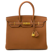 shop safe and secure online at labellov.com Hermès Birkin 35 Togo Gold GHW