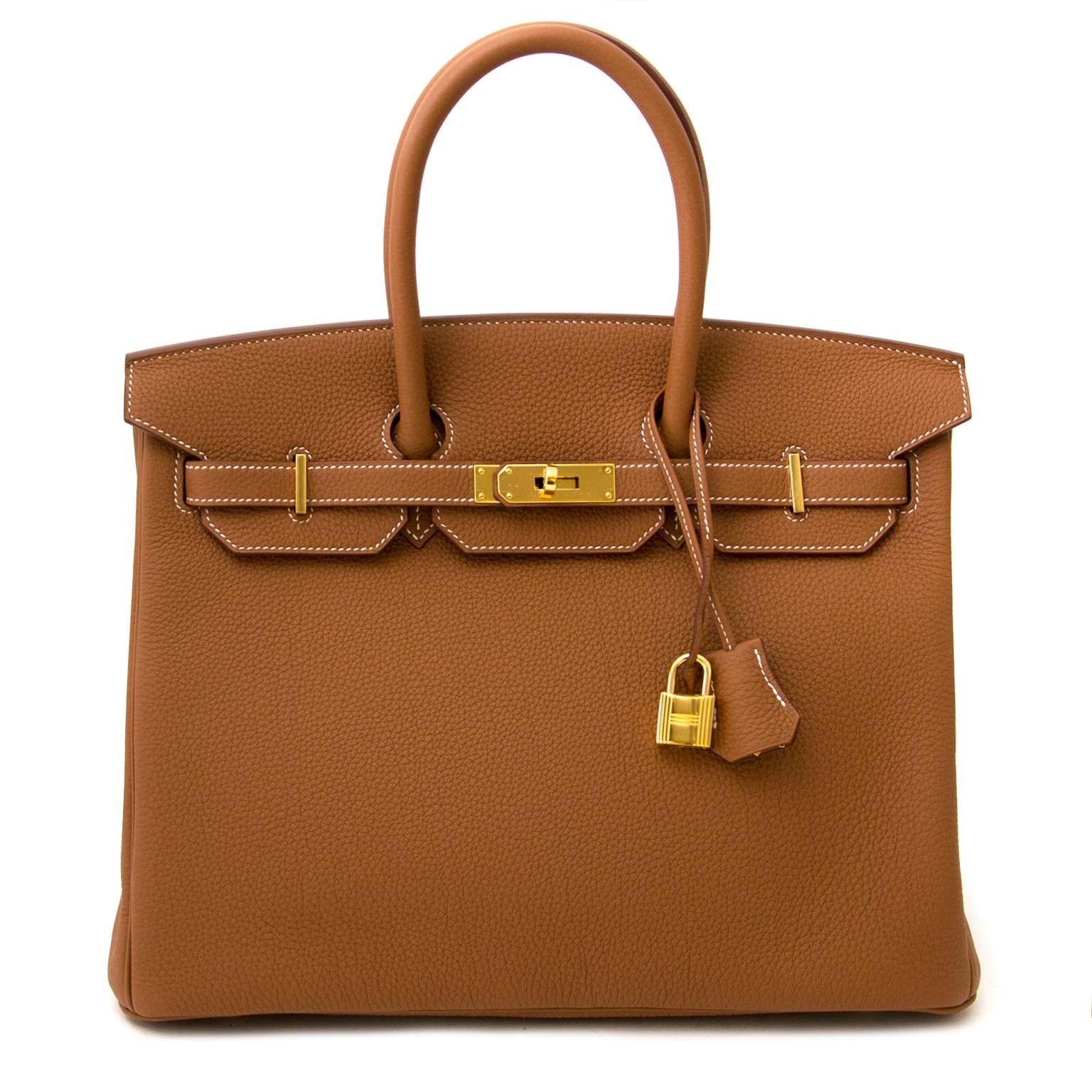 shop safe and secure online at labellov.com Hermès Birkin 35 Togo Gold GHW