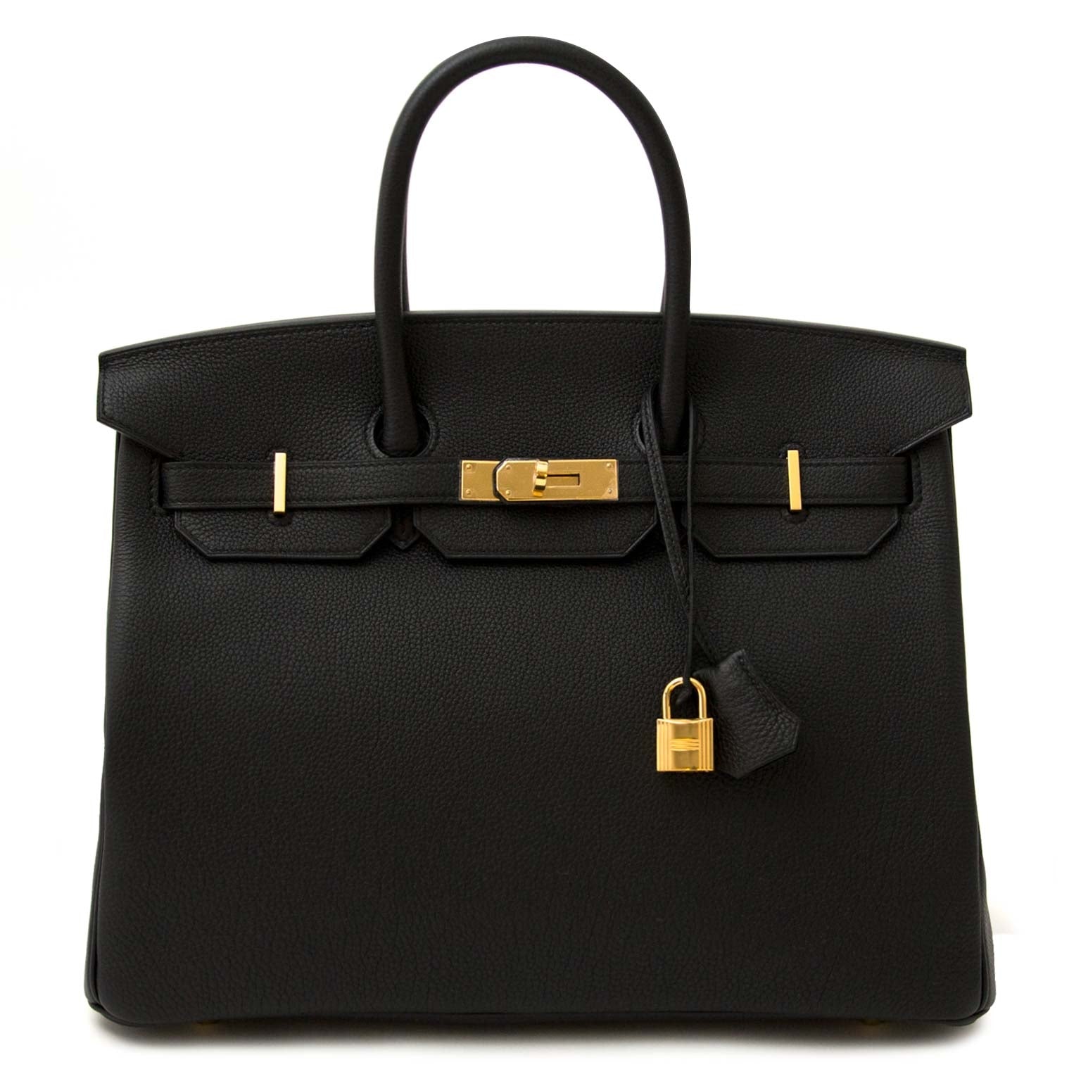 Hermès Birkin 35 Black Togo GHW for sale online at Labellov