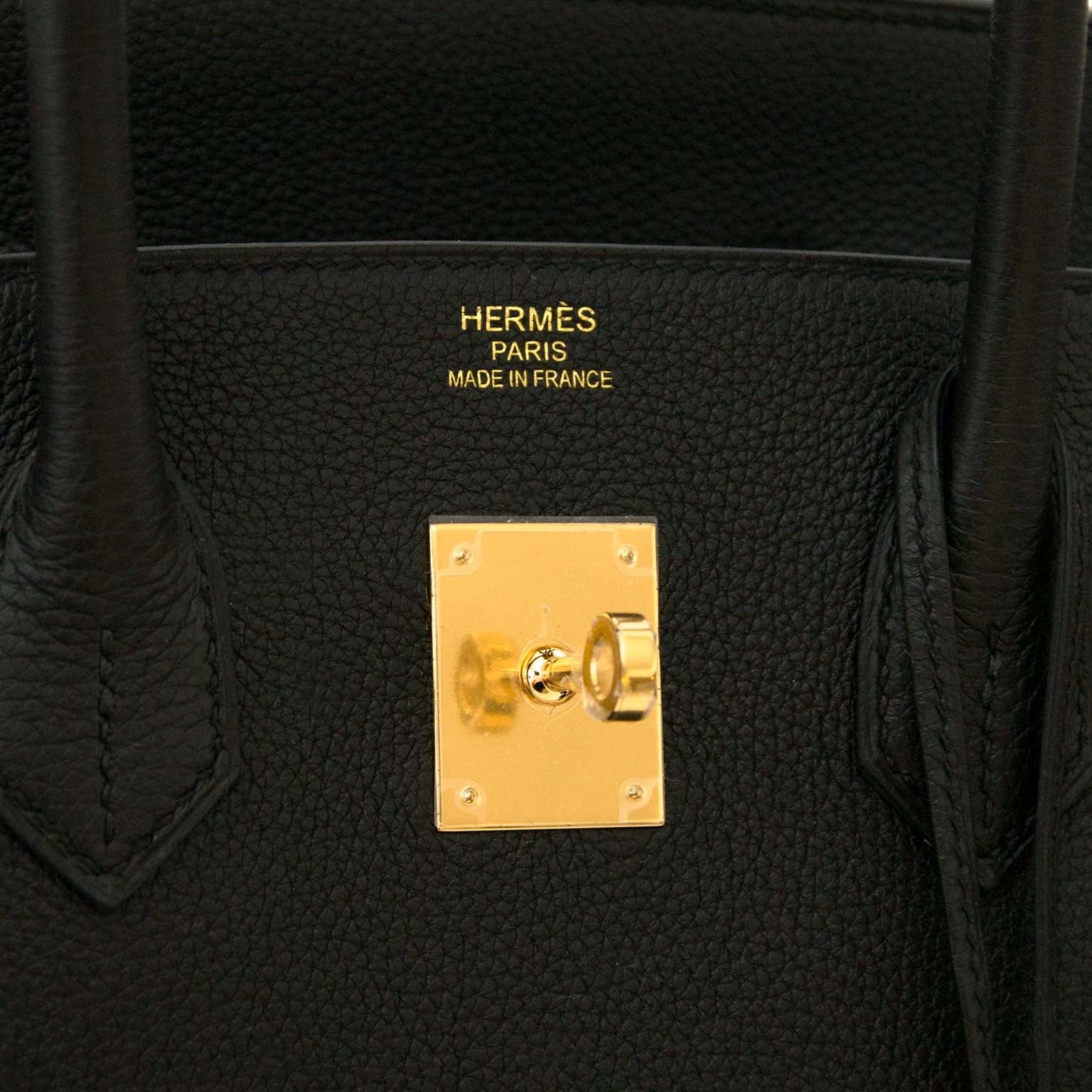 Hermès Birkin 35 Black Togo GHW