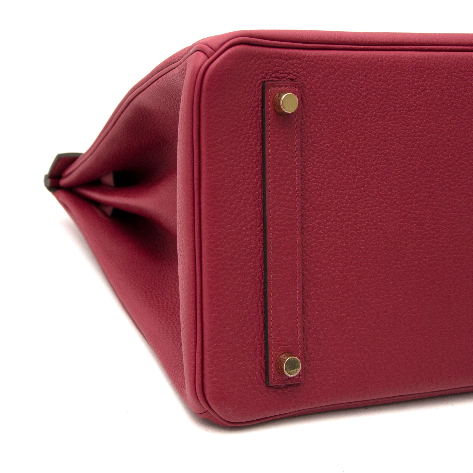 Hermès Birkin 35 Togo Rouge Grenat GHW now online at labellov.com antwerp
