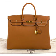 acheter en ligne chez labellov.com Hermès Birkin 40 HSS Horseshoe Gold Epsom GHW