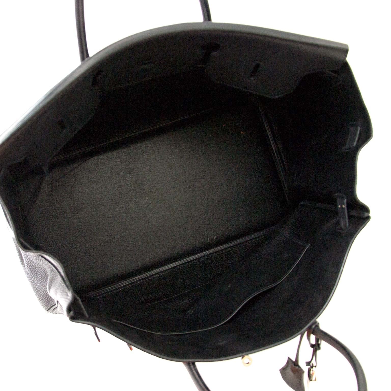 Hermès Birkin 40 Togo Black PHW now online at labellov.com