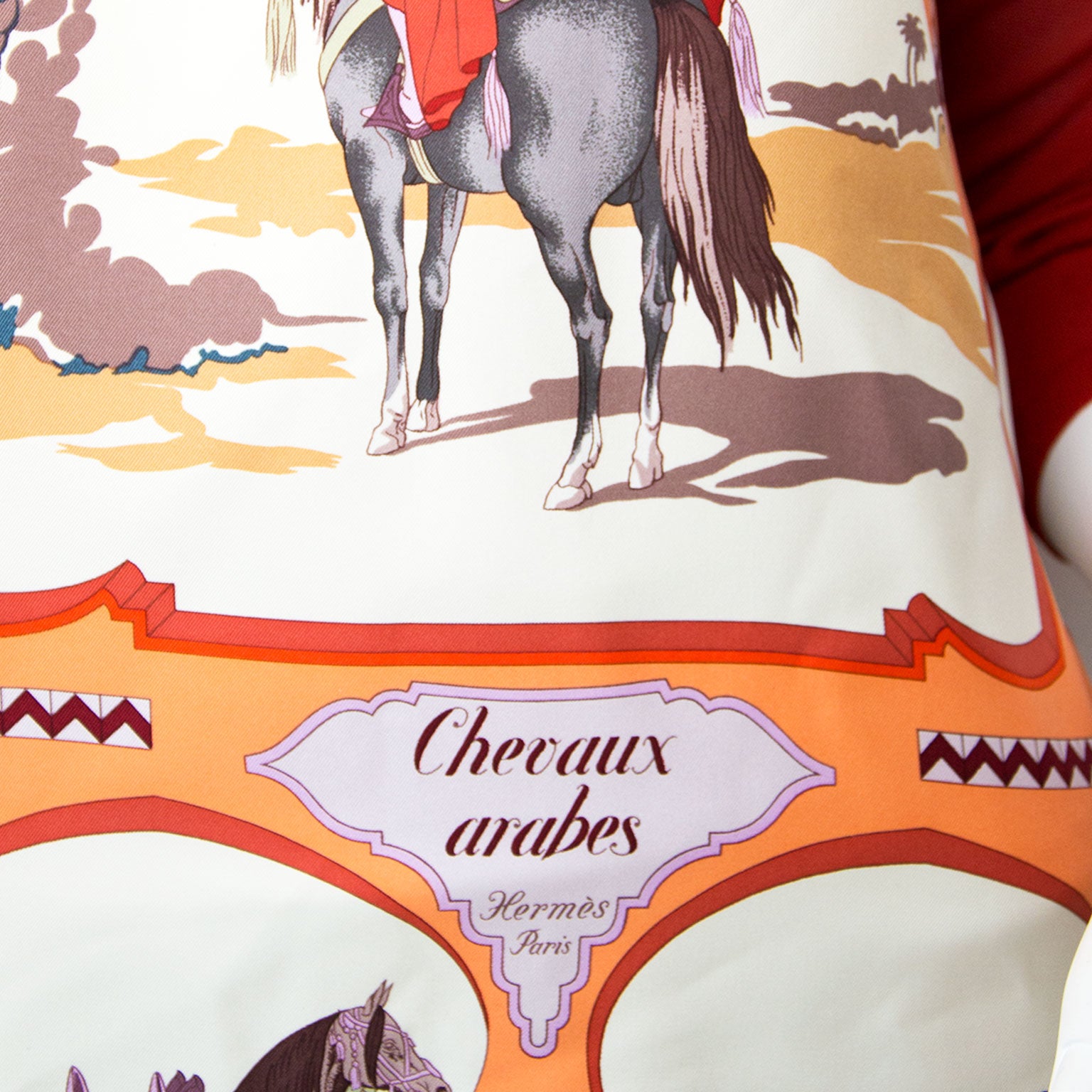Buy safe and secure online at labellov.com for the best price hermes blouse arabic horses