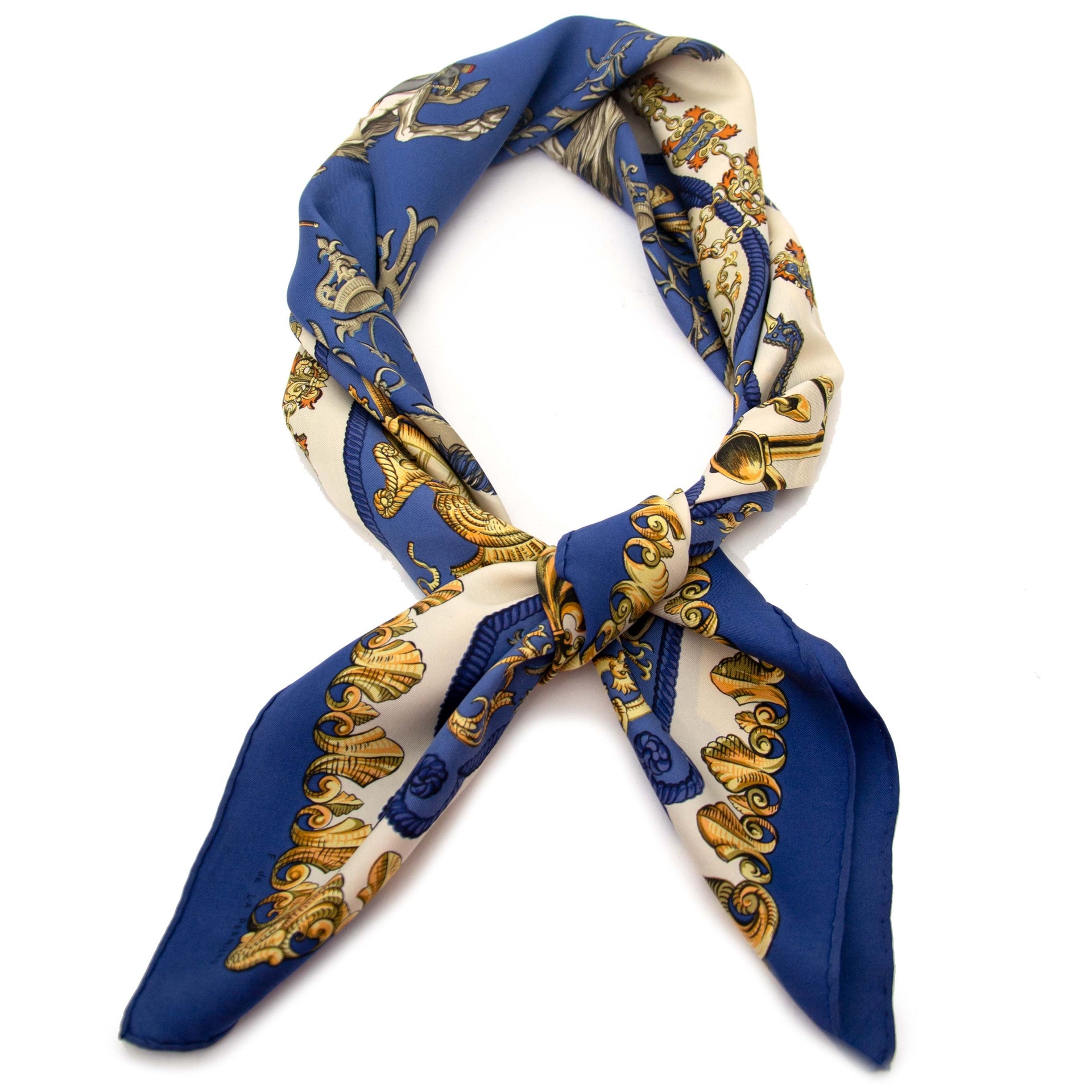 Hermès Carré Silk Scarf Ludovicus Magnus