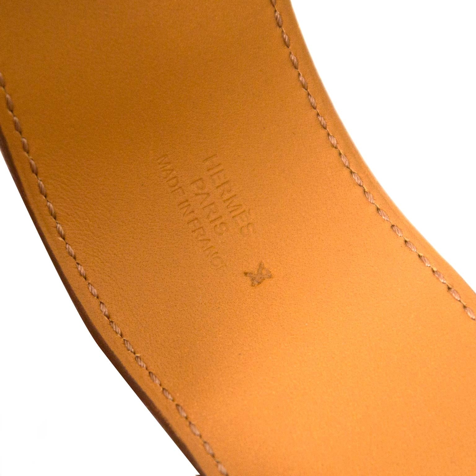 *Never Used* Hermès Rose Jaipur Epsom Collier De Chien