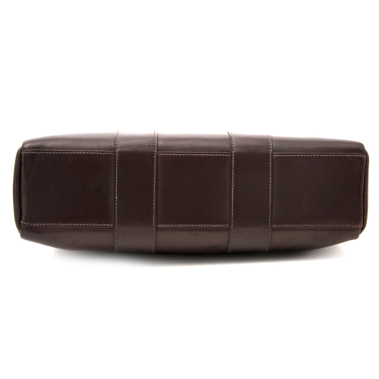 koop veilig online 100% authentieke designer handtassen in perfecte staat webshop Hermès Brown Garden Party Bag