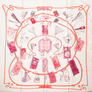 achetez Hermès Carré Silk Scarf ' Carnets De Bal' chez labellov