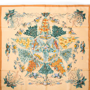 Buy safe and secure online at labellov.com for the best price Hermes carre silk foulard pythagore by zoe pauwels