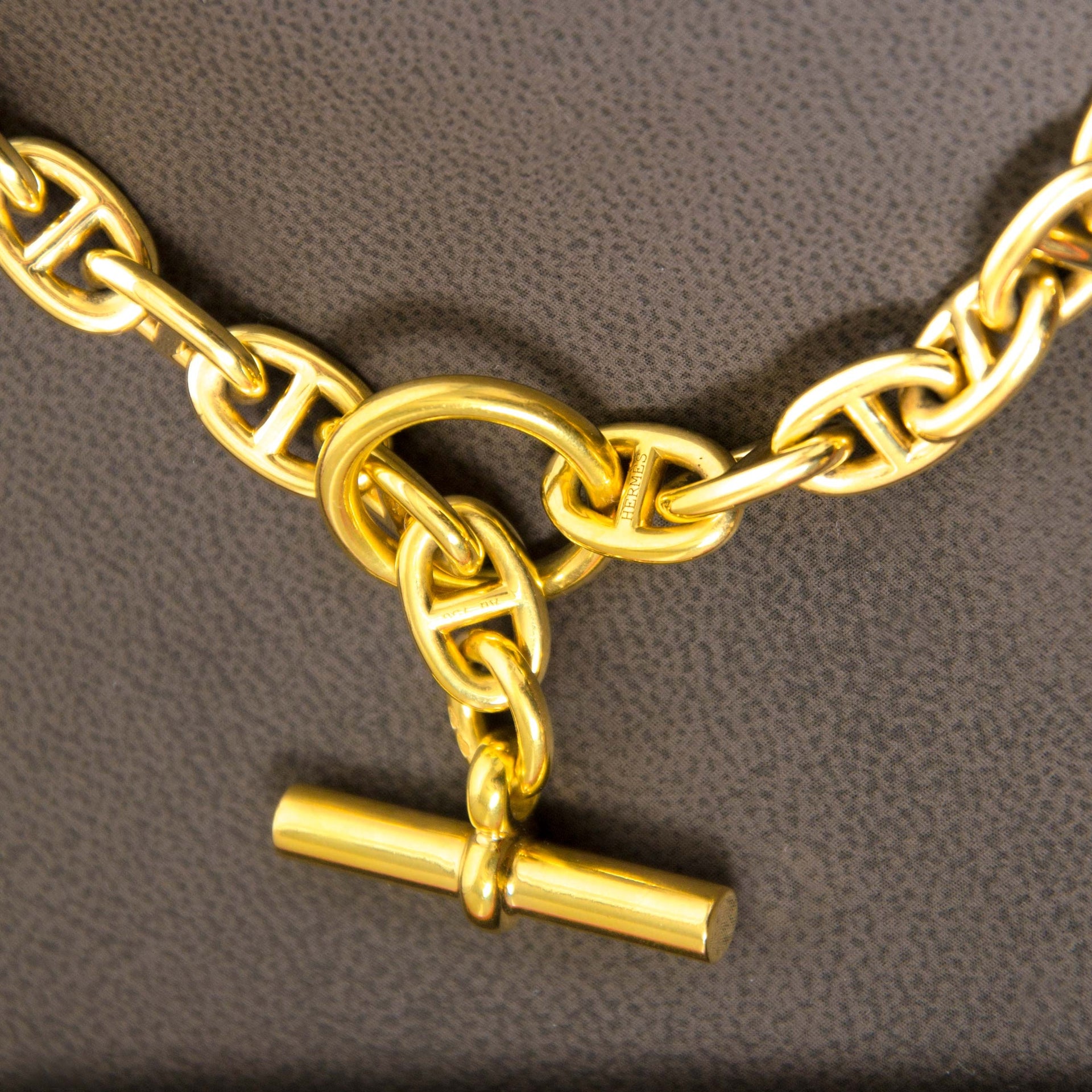 Hermès Collier Chaine d'Ancre PM Or 18 carats