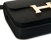 Hermès Constance III 24cm Veau Epsom Noir Rose Gold Hardware pour le meilleur prix chez Labellov à Anvers