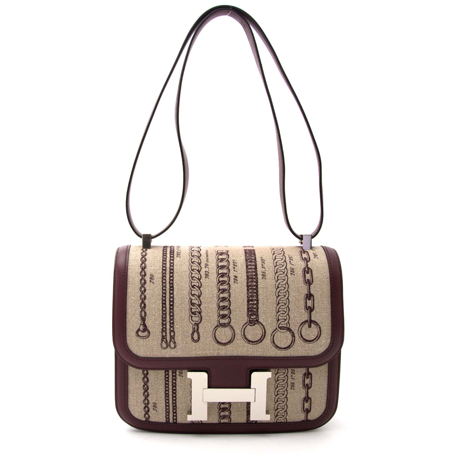 skip the waitinglist and get this rare new hermes constance toile de camp dechainee on labellov.com