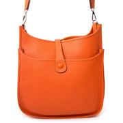 Shop safe online secondhaHermes Evelyne III Feu Taurillon Clemence Shoulder Bag