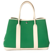 koop online tegen de beste prijs Hermès Green And Beige Garden Party 36