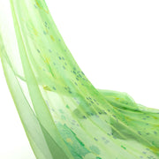 shop safe online secondhand Hermes Green Mouseline Scarf