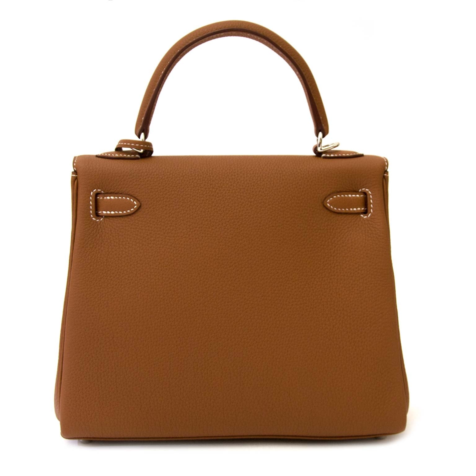 Hermès Kelly 25 Gold Togo PHW nu te koop bij labellov.com 100% authentiek en zonder wachtlijst
