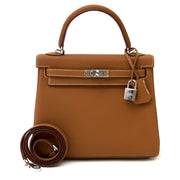shop safe and secure online at labellov.com Hermès Kelly 25 Gold Togo PHW