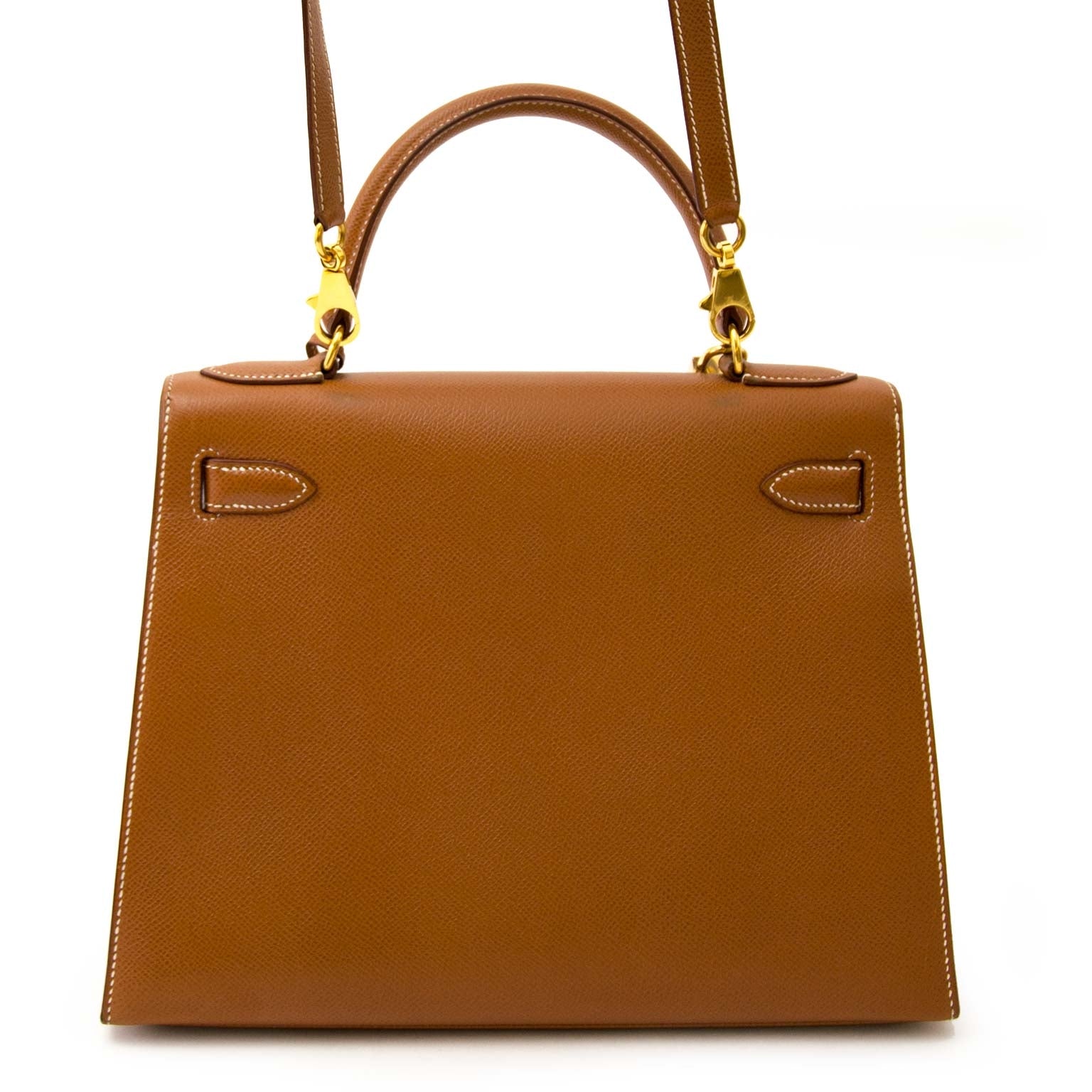 shop safe ands ecure online at labellov.com Hermès Kelly 28cm gold cuir courchevel GHW skip the waitinglist