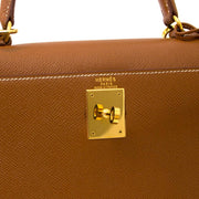 op zoek naar een Hermès Kelly 28cm gold cuir courchevel GHW? Koop hem nu bij labellov.com