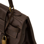 Hermès Vintage Kelly 32 Brown Boxcalf Leather GHW