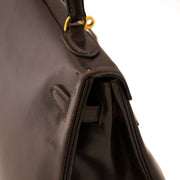 Hermès Vintage Kelly 32 Brown Boxcalf Leather GHW